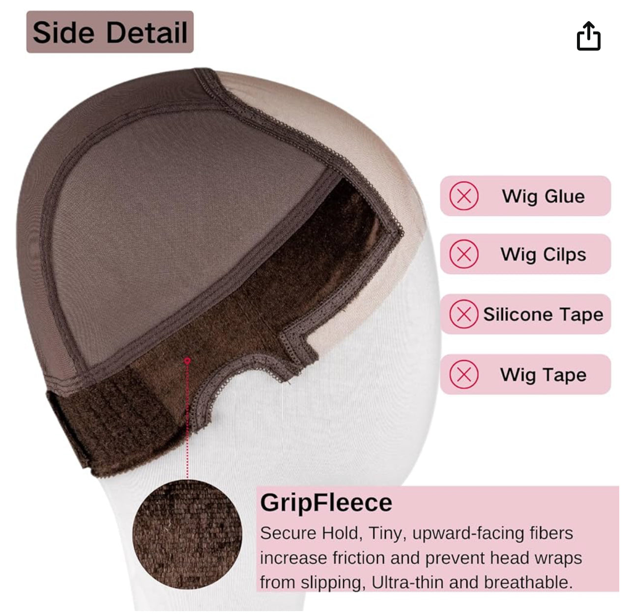 Wig Grip CAP