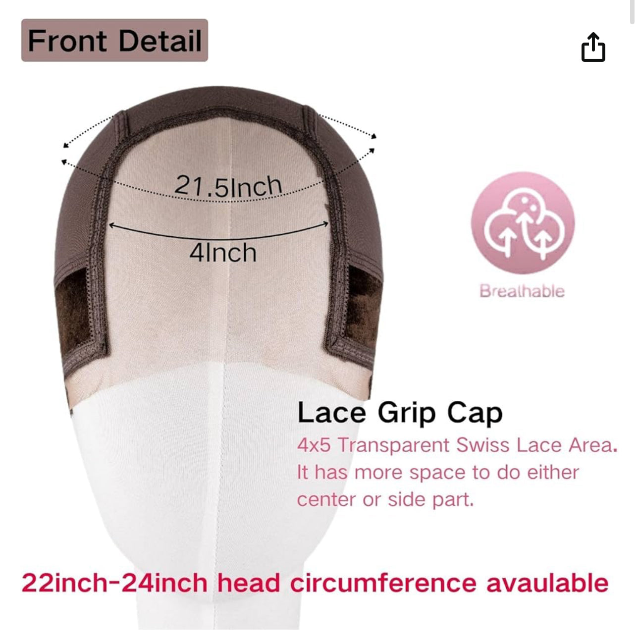 Wig Grip CAP